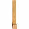 Ekena Millwork Eugene Rough Sawn Timber Gable Bracket, Western Red Cedar, 108"W x 45"H x 6"D x 6"F, 10/12 Pitch GBW108X45X0606EUG00RWR - alternate 4